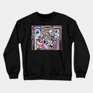 'A Conversation About War' Crewneck Sweatshirt